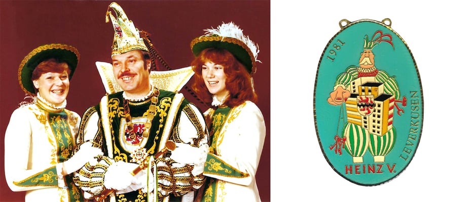 1981 Heinz V., Heinz Schlickwei - Prinzenorden