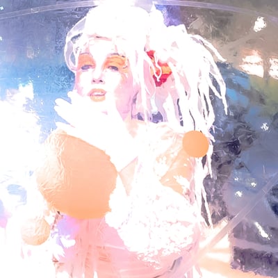 Petra Klein, Titel: FeenTanz 2, 2015, Technik: Fotokunstdruck auf Leinwand (Auflage 25 St.), 60 x 60 cm