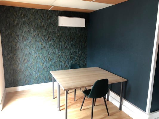 nouvelle identité bureaux Ophice, Chinon 37 ; décoratrice d'intérieur UFDI Centre val de Loire