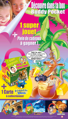 Poster : Buddy Pocket • © Christophe Houlès, graphiste illustrateur