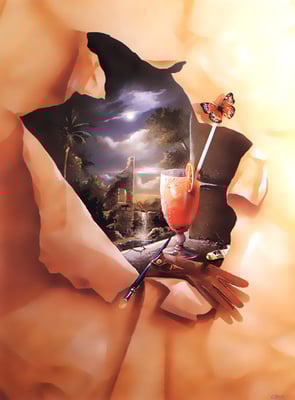 Trompe l'œil • © Christophe HOULES, Illustrateur