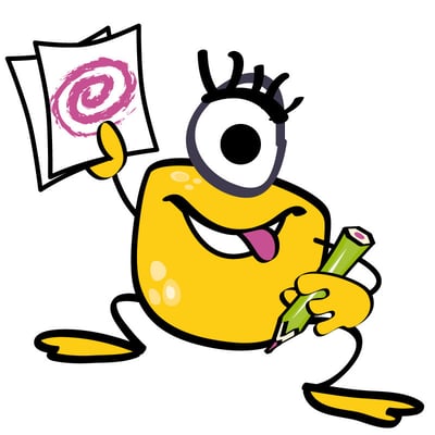 Création mascotte "Monstro" en droits gérés