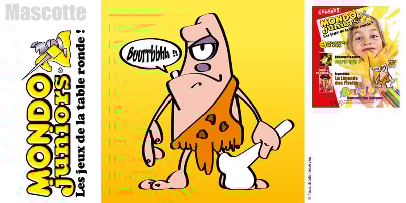 Création mascotte "CROTA" en droits gérés