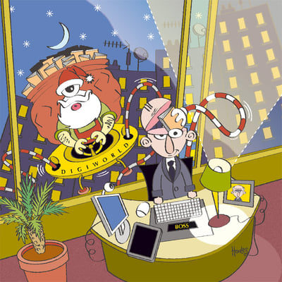 Création personnelle • © Christophe HOULES, Illustrateur freelance