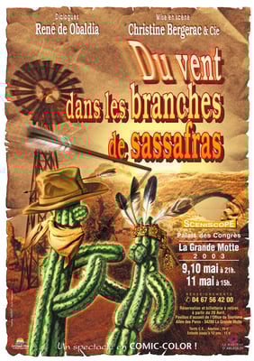 Spectacle : Illustration mixte + Photoshop / Une clef pour Sacha • © Christophe HOULES, illustrateur