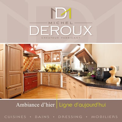 Cuisines Michel Deroux (Drôme) : Plaquette commerciale