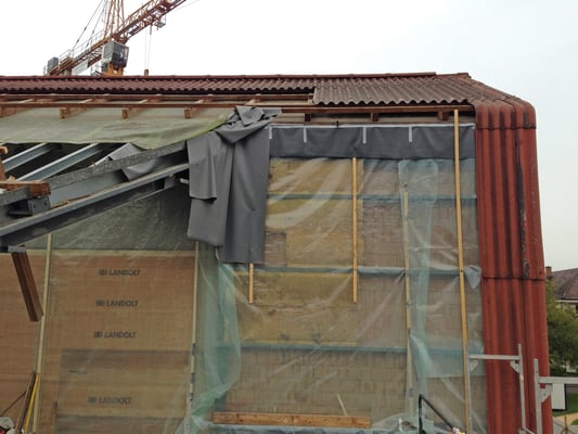 Hopf und Wirth Architekten Winterthur ETH HTL SIA, Erweiterung Turnhallen Berufsbildungsschule Winterthur, Abbruch