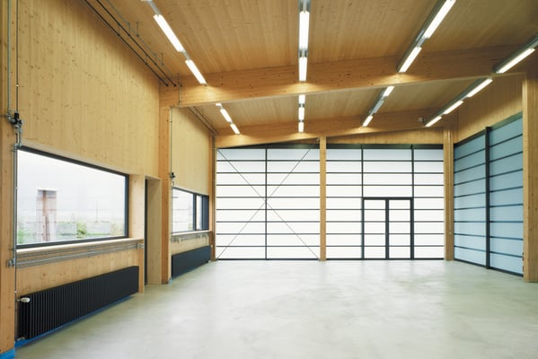 Foto: Mark Röthlisberger / Hopf & Wirth Architekten ETH HTL SIA Winterthur, Neubau Erweiterung Werkhof Pfäffikon