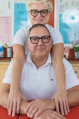 Rinaldo Delgrosso Conny Delgrosso Physiotherapiepraxis Physioplus Widnau Au Heerbrugg Balgach Berneck Diepoldsau Rebstein Rheintal ©nussbaumerphotography.com