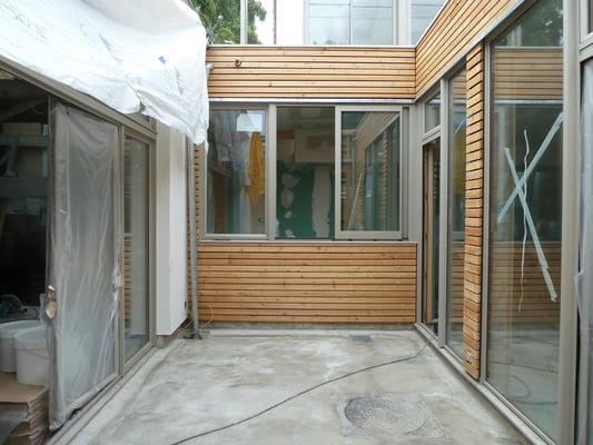 le chantier: la cour 