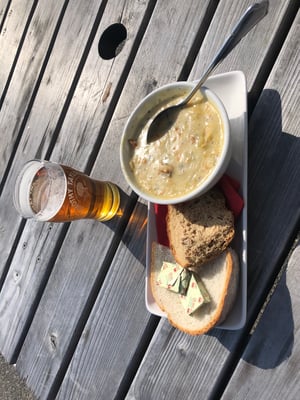 Heisse Fischsuppe zum Aufwärmen!