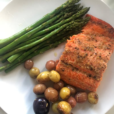 Und hier das Ergebnis nach dem grillen auf dem Comunity Deck!