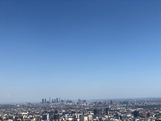 Blick auf Downtown LA
