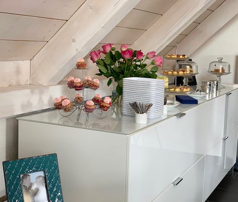 Das süsse Buffet lockt!