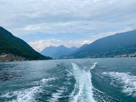 Auf dem Weg zum Oberen Iseo See