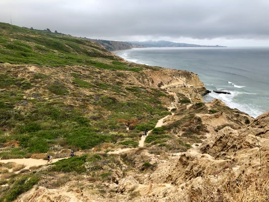 Wanderung im Torrey Pines State Park