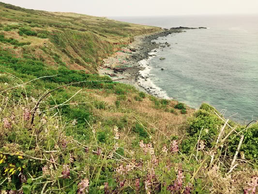 Die bekannten Rosamunde Pilcher Klippen
