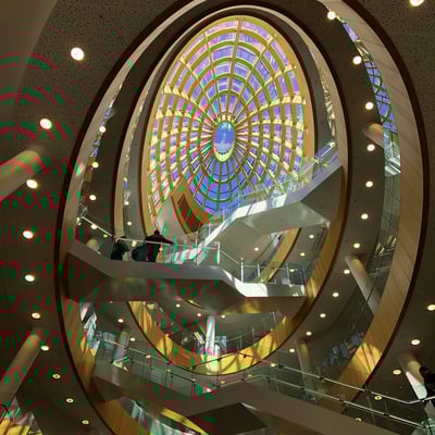 Die Central Library haben wir per Zufall entdeckt!