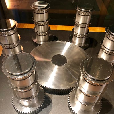 Eine Entschlüsselungsmaschine im Bletchley Park