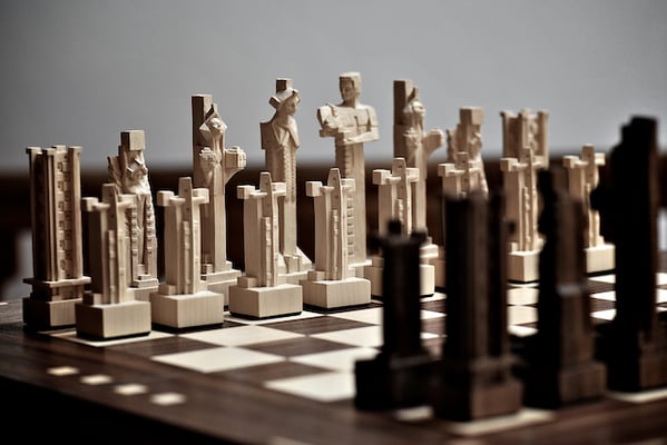 Schach handgefertigt