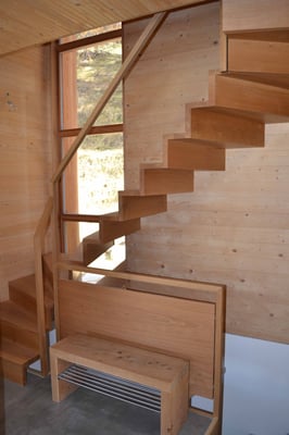 Treppenbau nach Mass Engadin