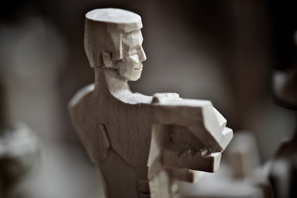 Schachfiguren handgefertigt