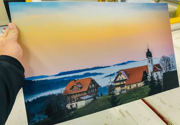 60 cm x 36 cm, auf 5 mm Forex