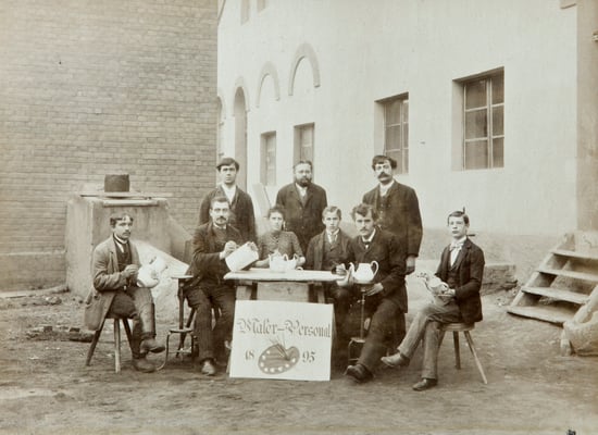 Malerpersonal 1895