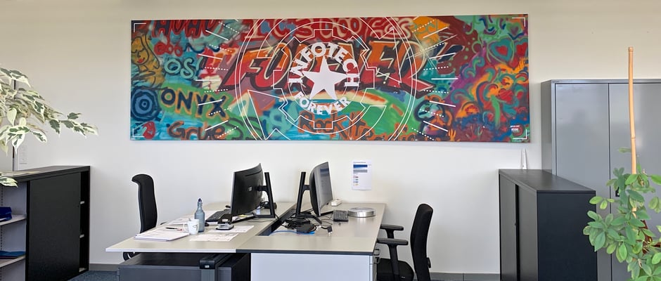 Idee kreativ, Grafik, Werbetechnik, Wandgestaltung, Kreativ, Bern, Zürich, Schweiz