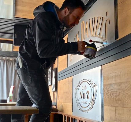 Jack Daniel`s Switzerland, Idee kreativ, Grafik, Werbetechnik, Wandgestaltung, Kreativ, Bern, Zürich, Schweiz