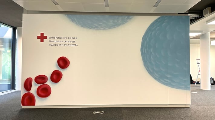 Idee kreativ, Grafik, Werbetechnik, Wandgestaltung, Kreativ, Bern, Zürich, Schweiz