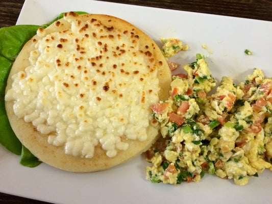 Wannabe Colombian arepa