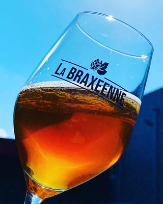 Laliguère bière ambrée de printemps
