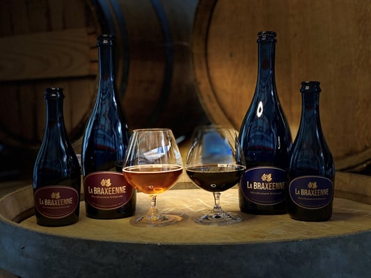 Bières spiritueuses. Bière triple et milk stout vieillie en tonneau de Whisky