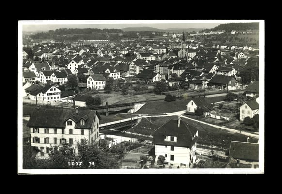 Fotografie vor 1932,     Töss vom Ebnet
