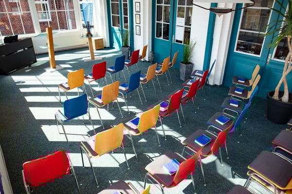 Vogelperspektive auf den Wintergarten