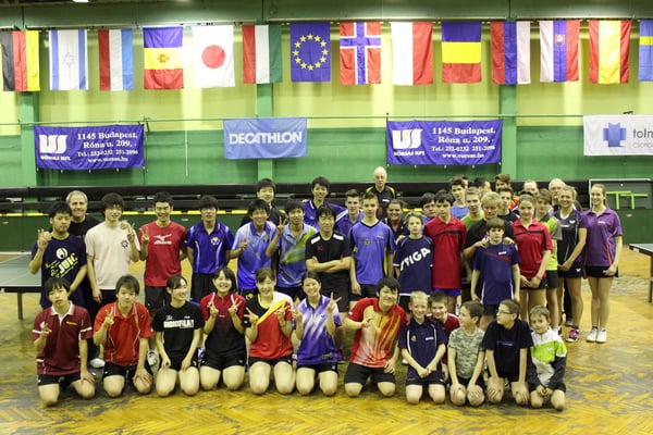 ハンガリーでの集合写真