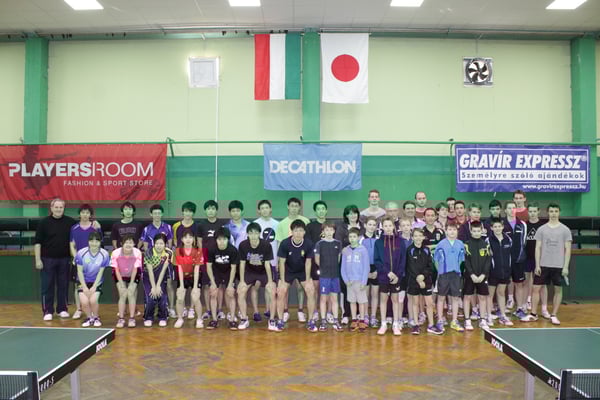 ハンガリー（ブダペスト）での集合写真