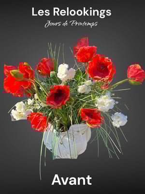 Relooking Bouquet de Fleurs Artificielles