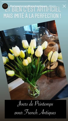 Tulipes artificielles Haut de Gamme