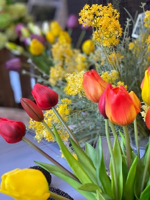 Tulipes artificielles Haut de Gamme