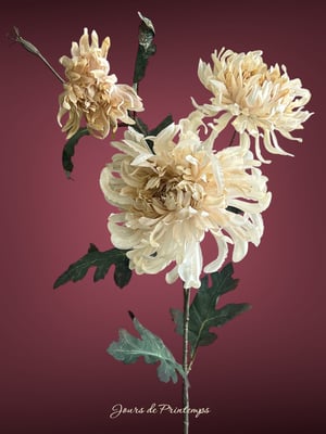 Dalhia artificiel haut de gamme