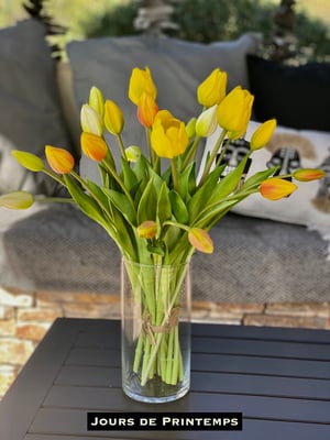 Tulipes artificielles Haut de Gamme