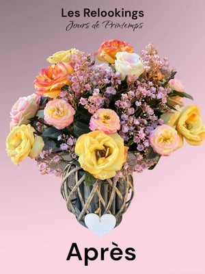 Relooking Bouquet de Fleurs Artificielles 