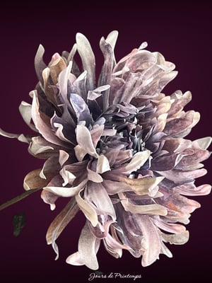 Dalhia artificiel haut de gamme