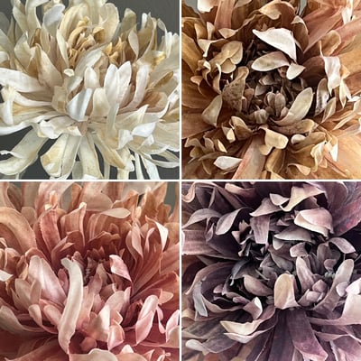 Dalhia artificiel haut de gamme