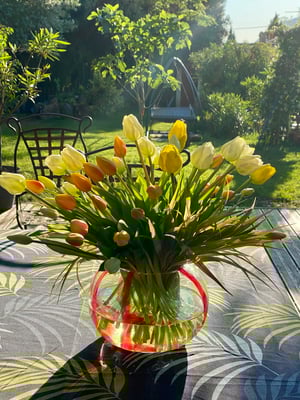 Tulipes artificielles Haut de Gamme