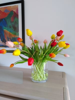 Tulipes artificielles Haut de Gamme
