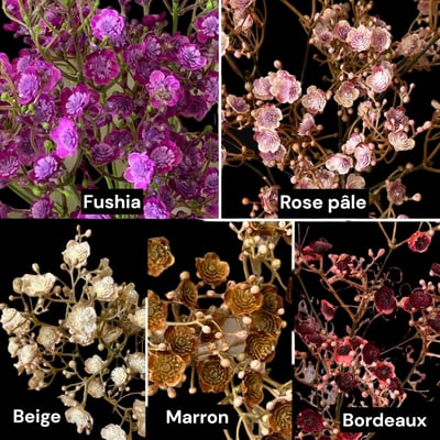Gypsophille artificiel haut de gamme
