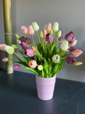 Tulipes artificielles Haut de Gamme